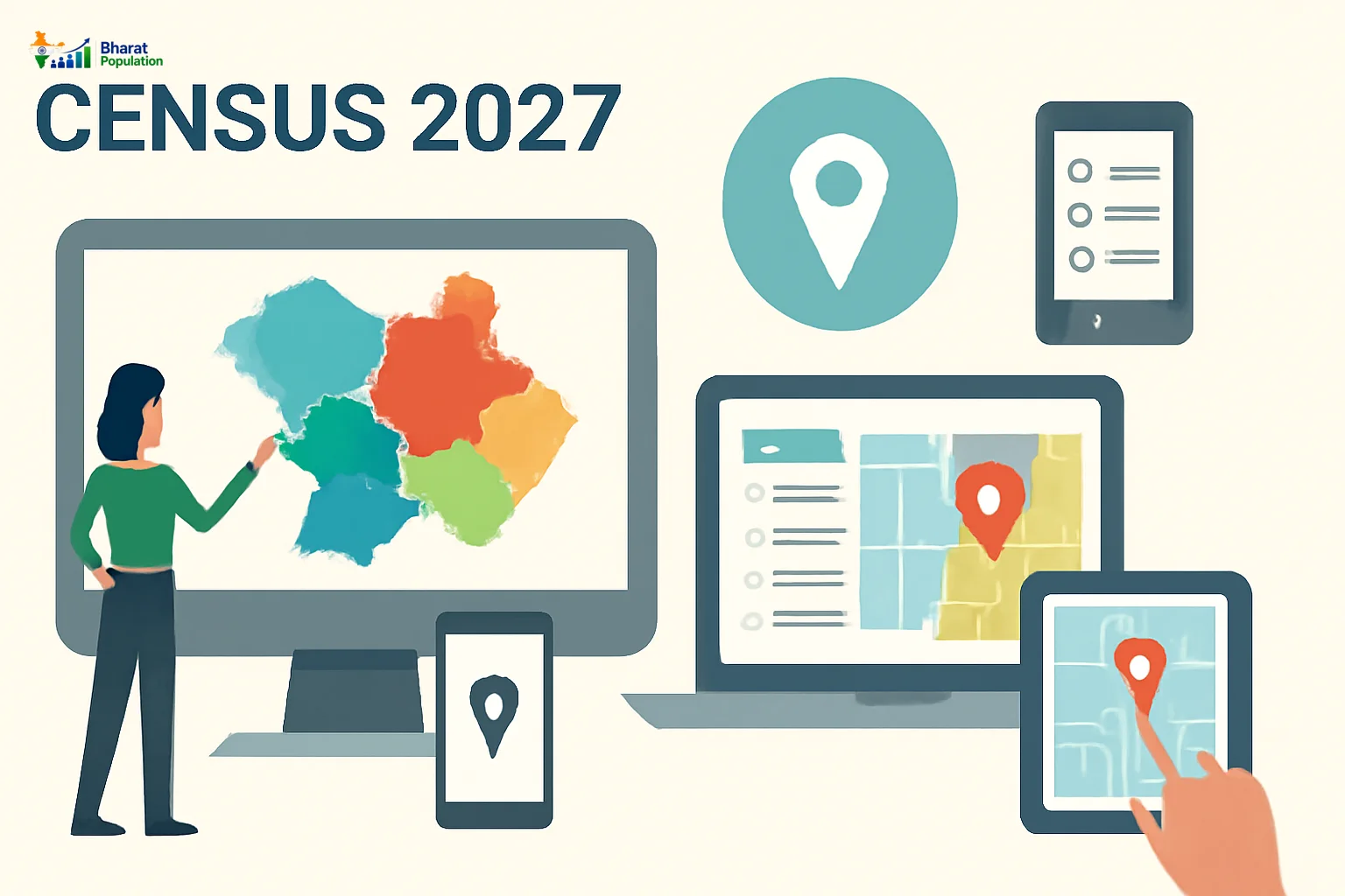 Census 2027 Administrative Boundaries Infographic