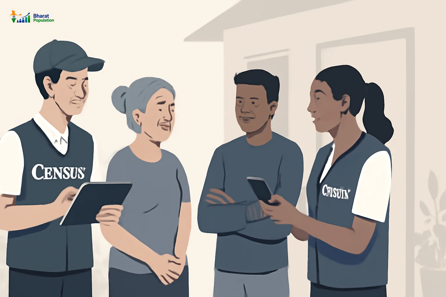 Census 2027 enumeration process