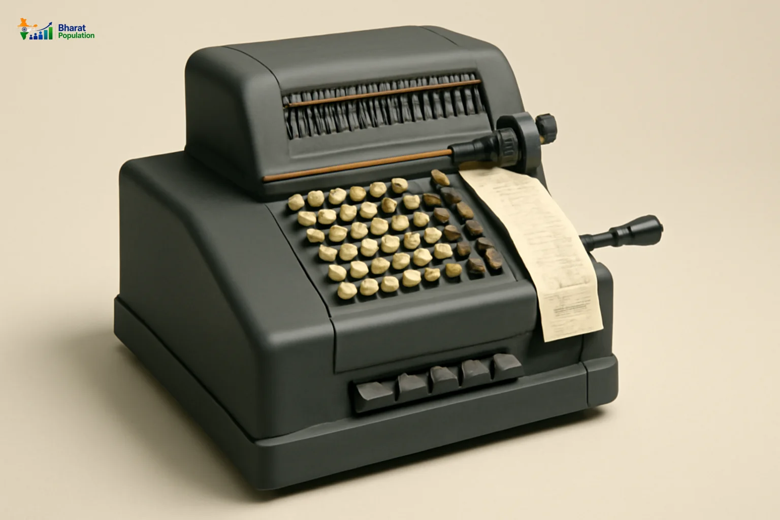 Mechanical tabulation equipment from the 1961 Census